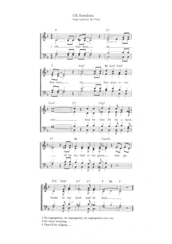 Oh freedom Partition gratuite